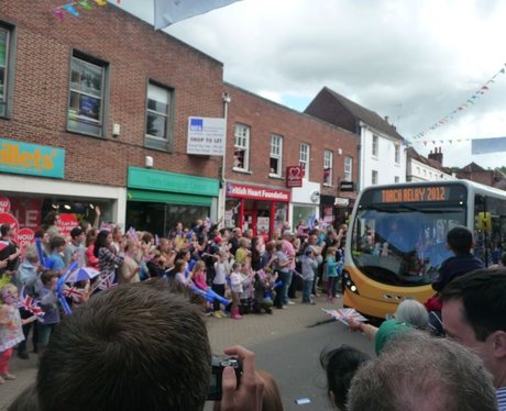 Olympic Torch in Winchester