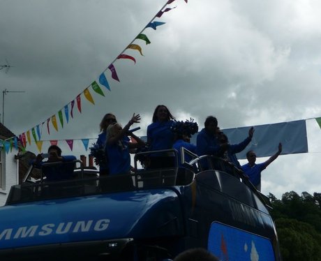 Olympic Torch in Winchester