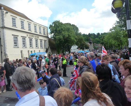Olympic Torch in Winchester