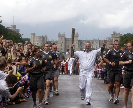 Olympic Torch in Windsor