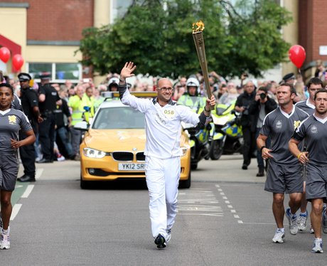 Olympic Torch Relay Aylesbury and Stoke Mandeville