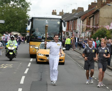 Olympic Torch Relay Buckingham and Whitchurch.