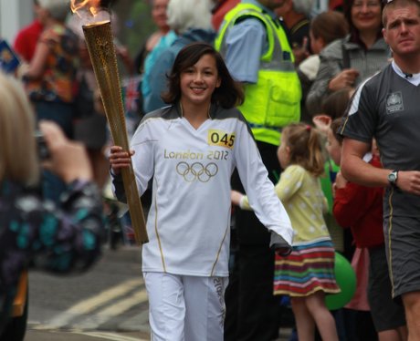 Olympic Torch Relay in Blandford Forum
