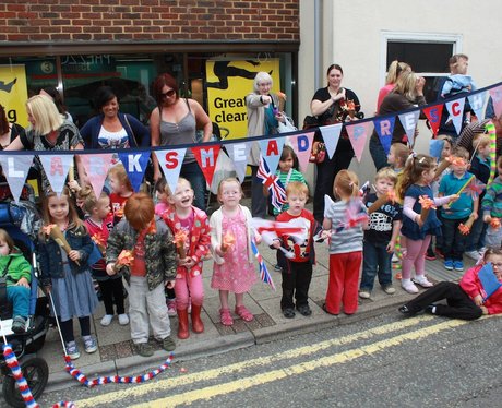 Olympic Torch Relay in Blandford Forum