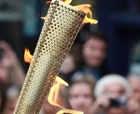 Olympic Torch Relay in Blandford Forum