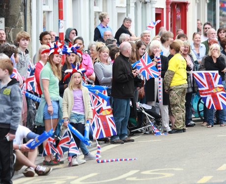 Olympic Torch Relay in Blandford Forum