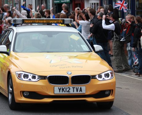 Olympic Torch Relay in Blandford Forum