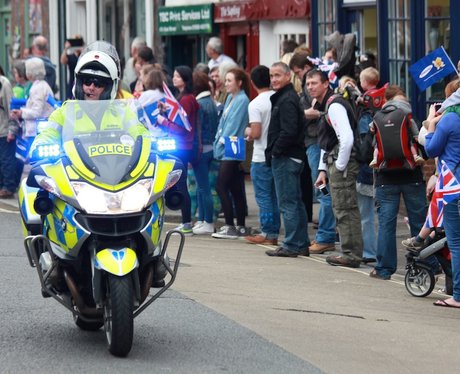 Olympic Torch Relay in Blandford Forum