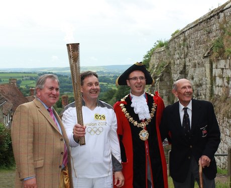 Olympic Torch Relay in Shaftesbury