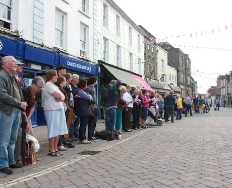 Olympic Torch Relay in Shaftesbury