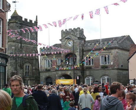 Olympic Torch Relay in Shaftesbury