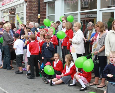Olympic Torch Relay in Shaftesbury