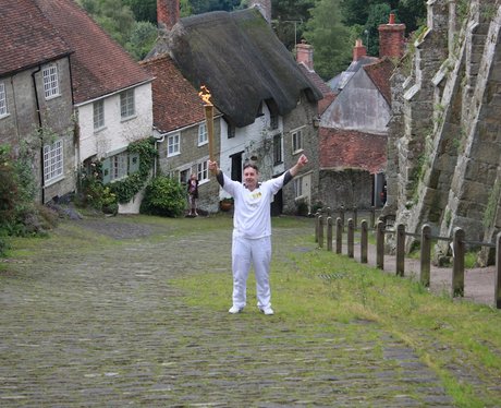 Olympic Torch Relay in Shaftesbury