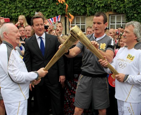 Olympic Torch Relay Woodstock, West Oxfordshire.
