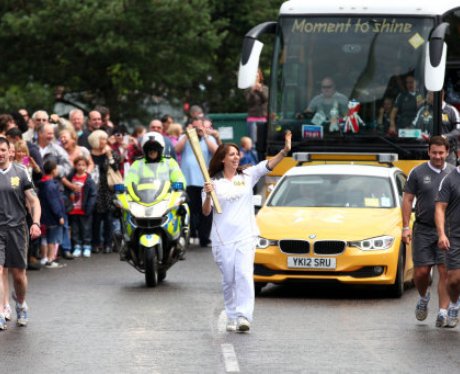 Stevenage Olympic Torch