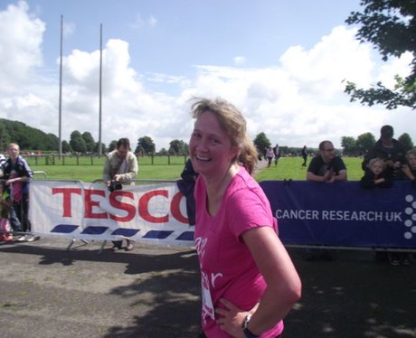 The Finish Line at Newbury Race For Life