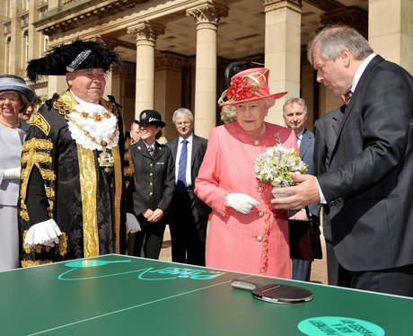 The Queen visit to Birmingham