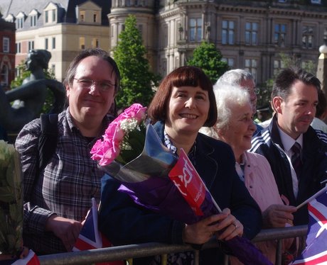 The Queens Jubilee visit to Birmingham 