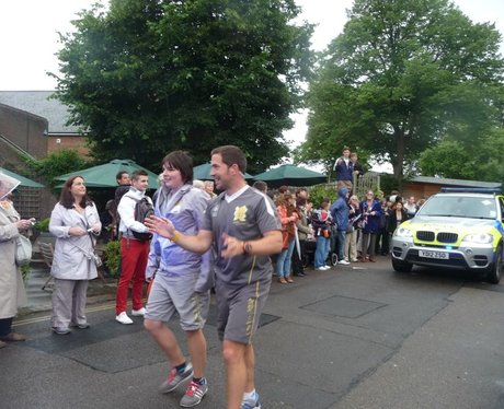 Olympic Torch in Chichester