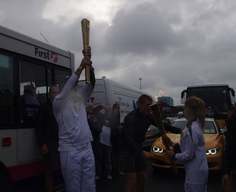 Olympic Torch in Porsmouth