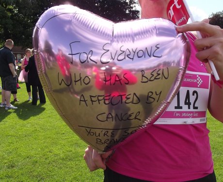 Race For Life - Rugby - Messages