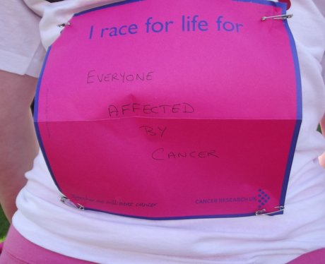 Race For Life - Rugby - Messages