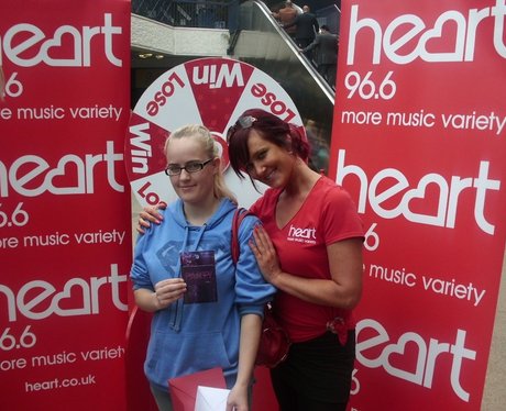 See the Heart Angels spinning the Winning Wheel at