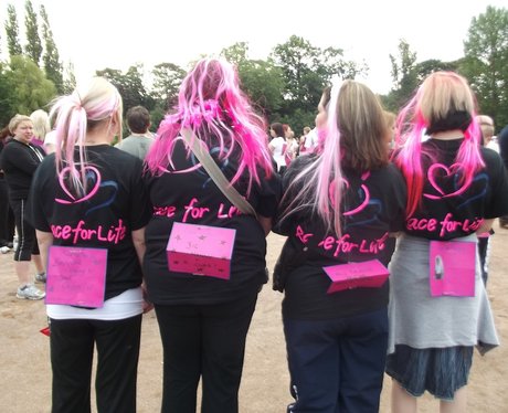 Race For Life - Cannon Hill Park - Messages