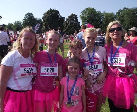 The Finish Line at Race for Life Reading