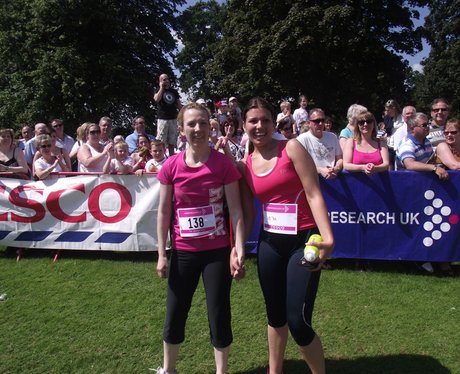 The Finish Line at Race for Life Reading