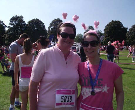 The Finish Line at Race for Life Reading