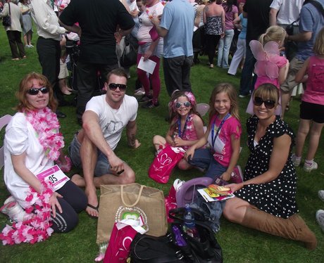 The Finish Line at Race for Life Reading