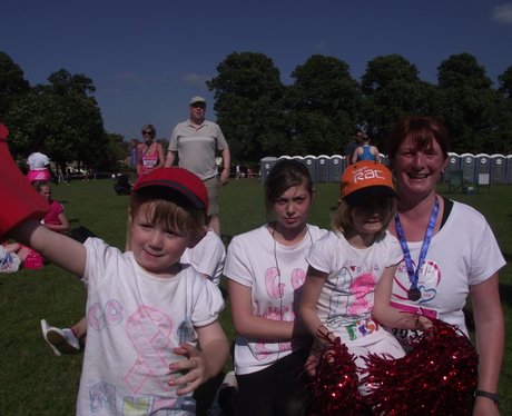 The Finish Line at Race for Life Reading