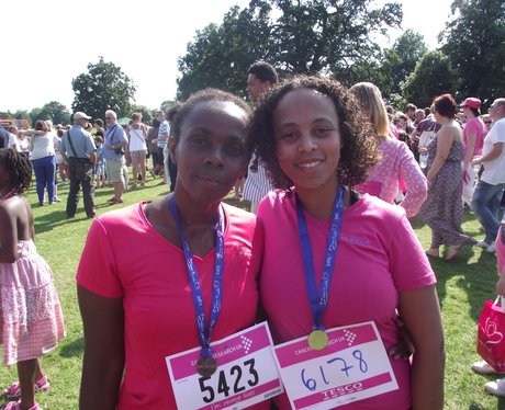 The Finish Line at Race for Life Reading