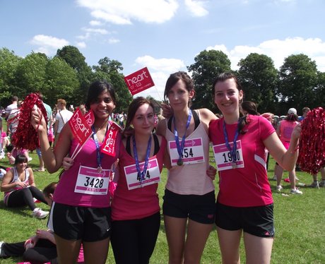 The Finish Line at Race for Life Reading