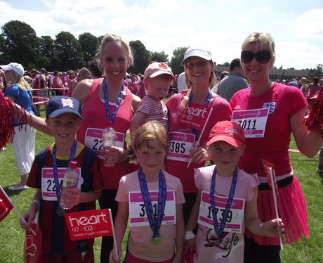 The Finish Line at Race for Life Reading