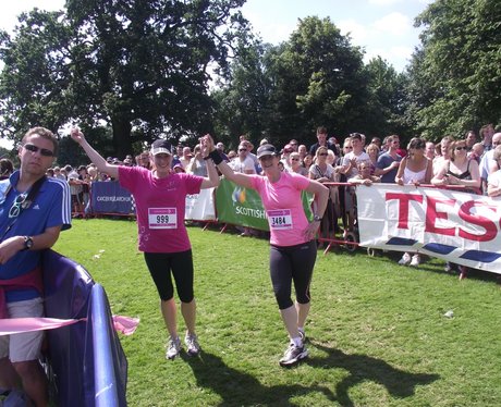 The Finish Line at Race for Life Reading
