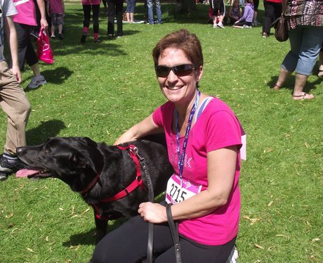 The Finish Line at Race for Life Reading