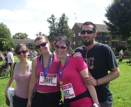 The Finish Line at Race for Life Reading