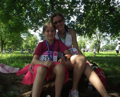 The Finish Line at Race for Life Reading