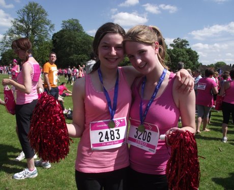 The Finish Line at Race for Life Reading