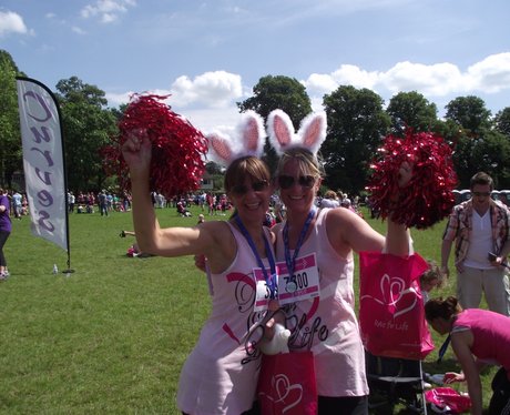 The Finish Line at Race for Life Reading