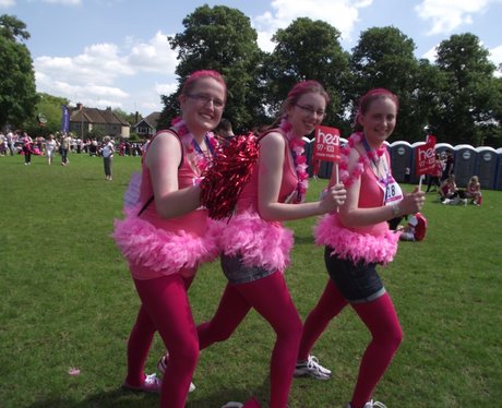 The Finish Line at Race for Life Reading