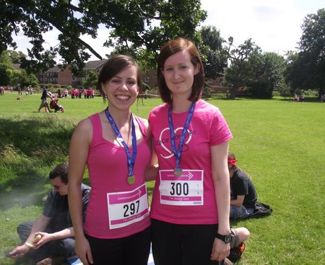 The Finish Line at Race for Life Reading