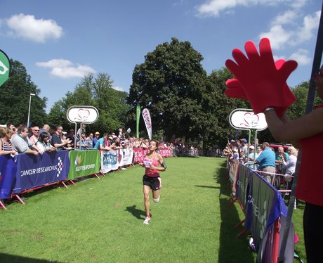 The Finish Line at Race for Life Reading