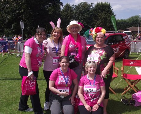 The Finish Line at Race for Life Reading