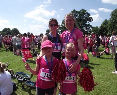 The Finish Line at Race for Life Reading