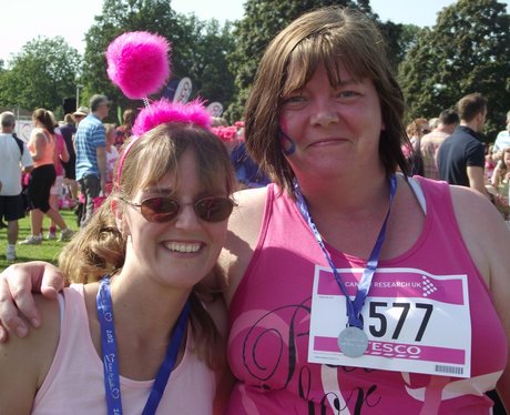 The Finish Line at Race for Life Reading