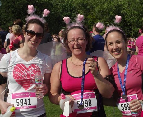The Finish Line at Race for Life Reading