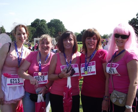 The Finish Line at Race for Life Reading